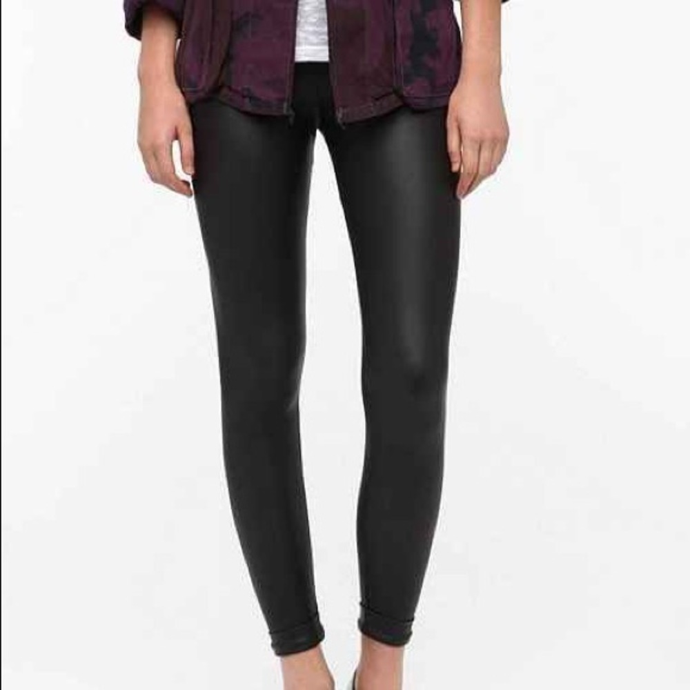 BDG Cuffed Vegan Leather Leggings